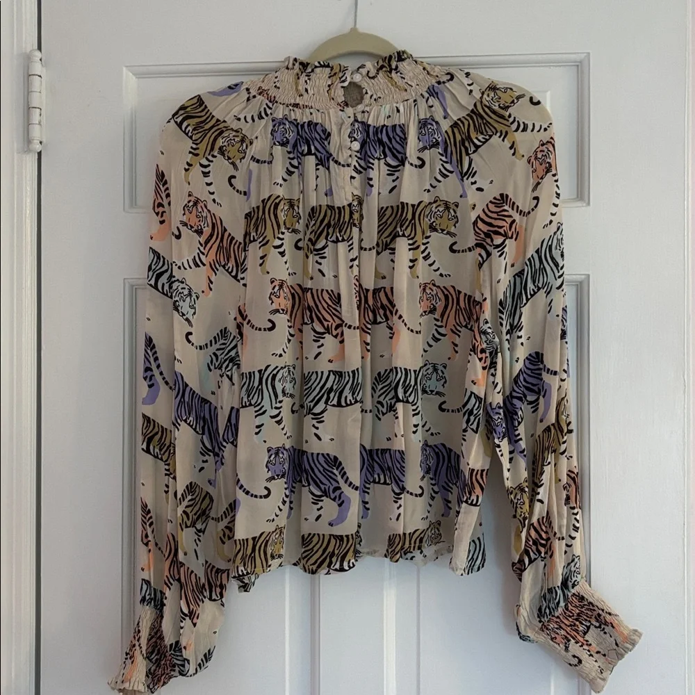 Oliphant Tiger Blouse size XXS - Picture 3 of 3